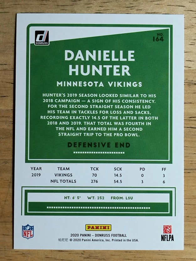 2020 Donruss #164 Danielle Hunter