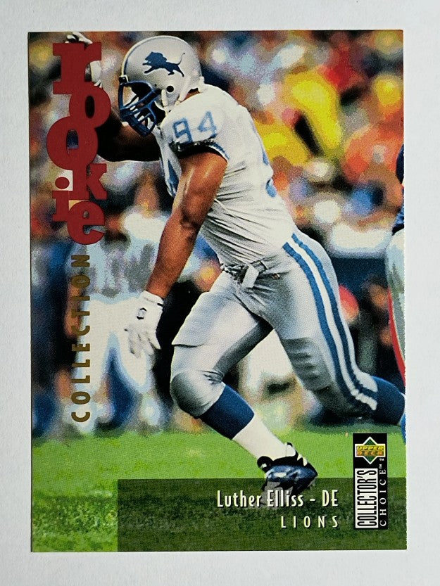 1995 Collector's Choice Update #U18 Luther Elliss