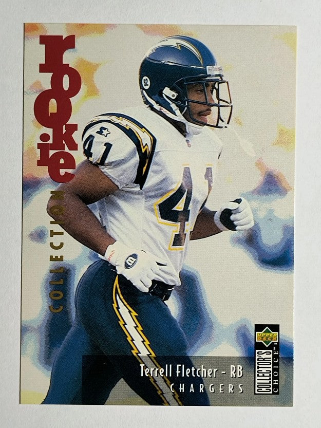 1995 Collector's Choice Update #U54 Terrell Fletcher RC