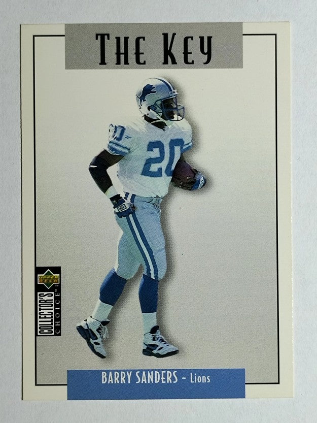 1995 Collector's Choice Update #U62 Barry Sanders K