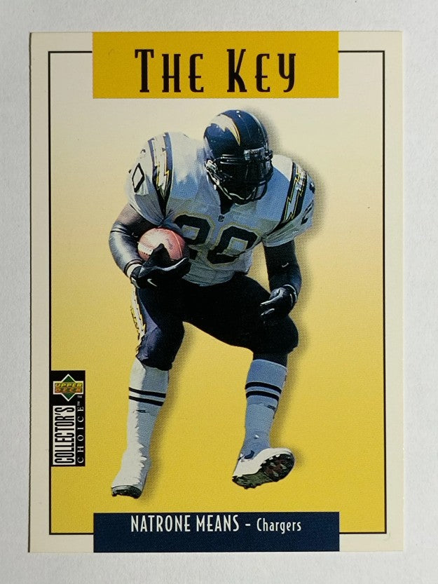 1995 Collector's Choice Update #U71 Natrone Means K