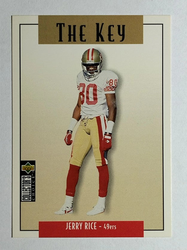 1995 Collector's Choice Update #U84 Jerry Rice K