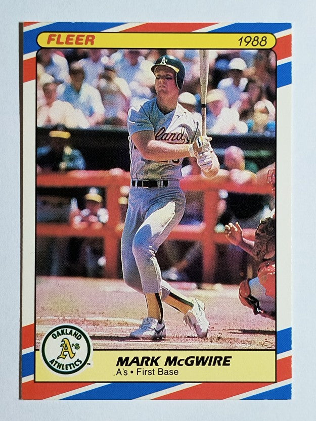 1988 Fleer Superstars #23 Mark McGwire