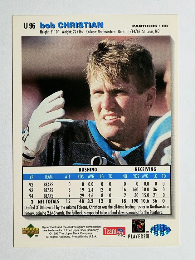 1995 Collector's Choice Update #U96 Bob Christian