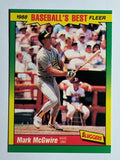 1988 Fleer Sluggers/Pitchers #27 Mark McGwire