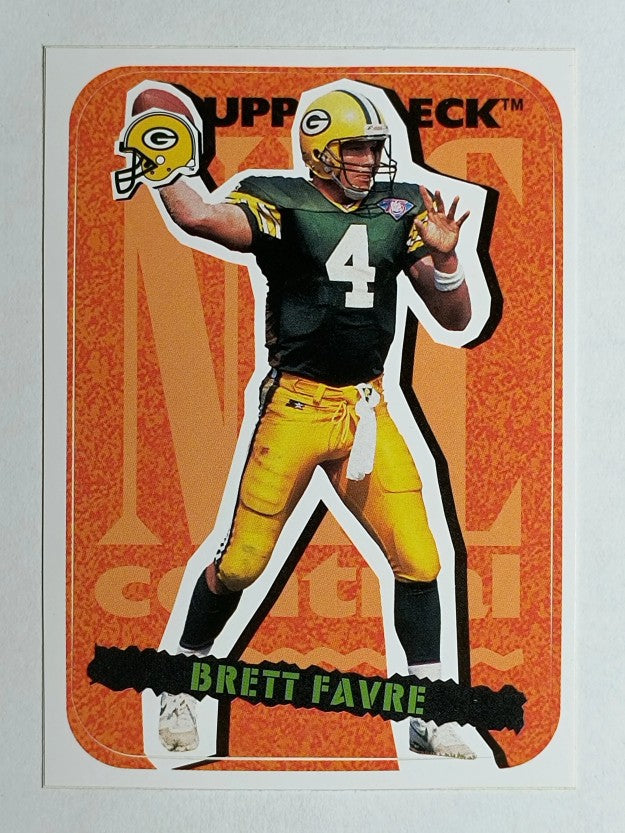 1995 Collector's Choice Update Stick-Ums #8 Brett Favre