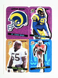 1995 Collector's Choice Update Stick-Ums #38 Stokes/Gilbert/Mark Fields/Rams