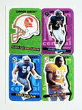 1995 Collector's Choice Update Stick-Ums #50 Carrier/Spielman/Warren Sapp/Bucs