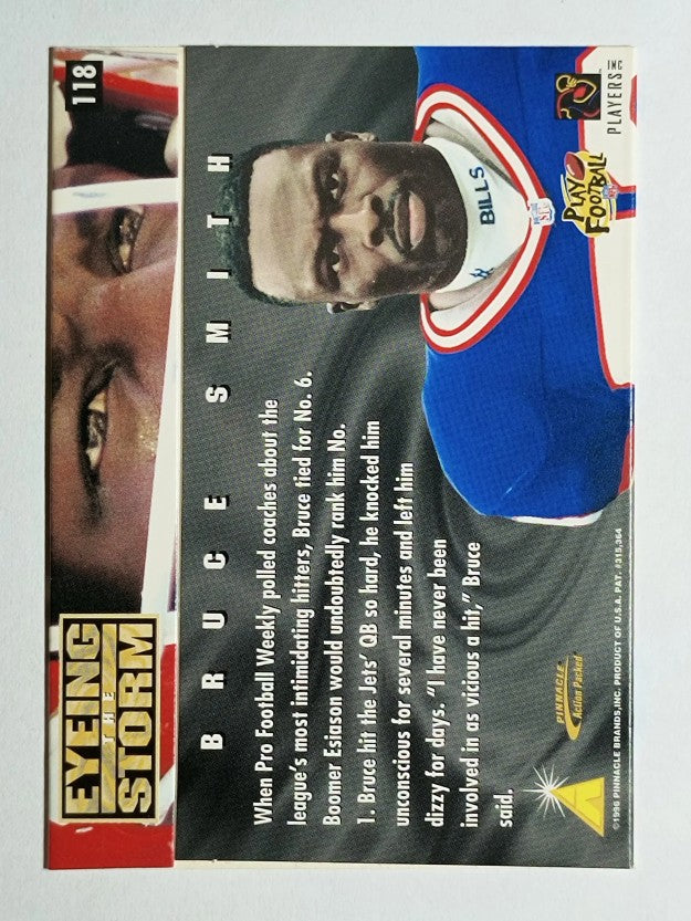 1996 Action Packed #118 Bruce Smith ETS