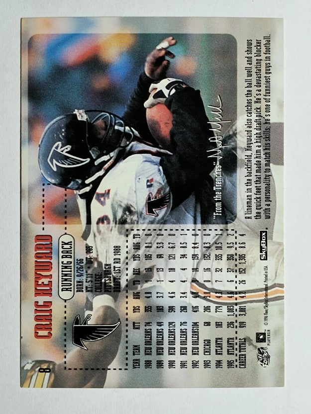 1996 SkyBox Impact #8 Craig Heyward
