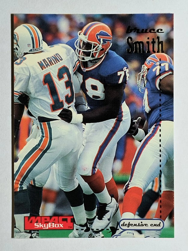 1996 SkyBox Impact #19 Bruce Smith