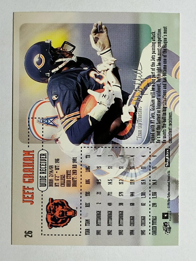 1996 SkyBox Impact #26 Jeff Graham