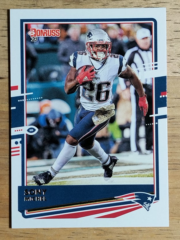 2020 Donruss #168 Sony Michel