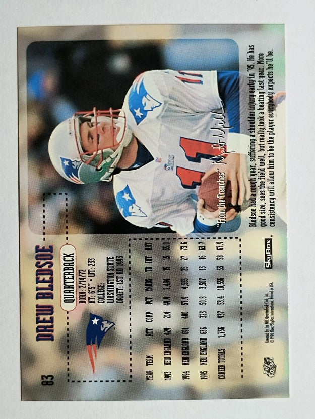 1996 SkyBox Impact #83 Drew Bledsoe