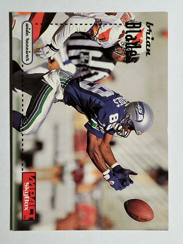 1996 SkyBox Impact #134 Brian Blades