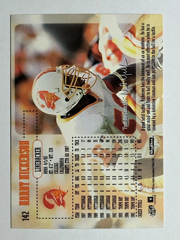 1996 SkyBox Impact #142 Hardy Nickerson