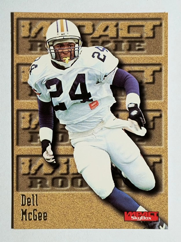1996 SkyBox Impact #179 Dell McGee RC