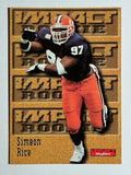 1996 SkyBox Impact #185 Simeon Rice RC