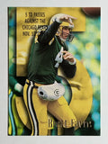 1996 SkyBox Impact #198 Brett Favre Highlights
