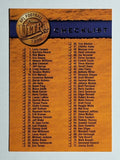 1996 Ultra #199 Checklist