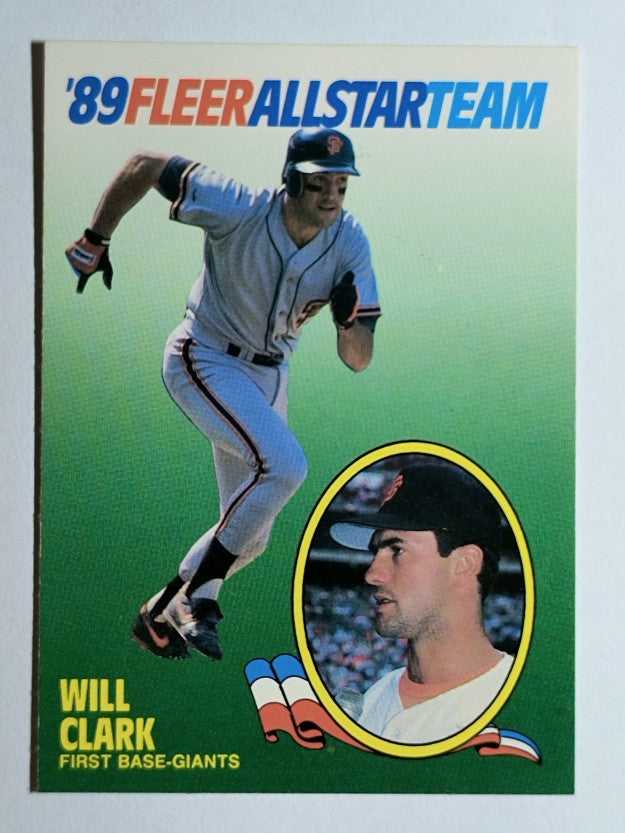 1989 Fleer All-Stars #3 Will Clark