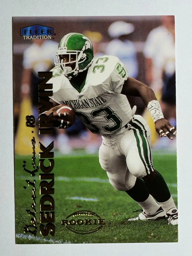 1999 Fleer Tradition #275 Sedrick Irvin RC