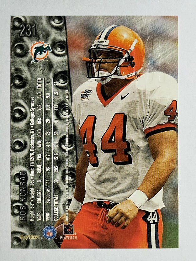 1999 Metal Universe #231 Rob Konrad RC