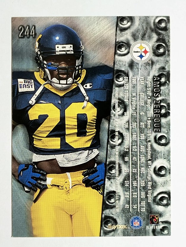 1999 Metal Universe #244 Amos Zereoue RC