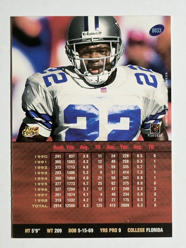 1999 Playoff Prestige SSD #33 Emmitt Smith