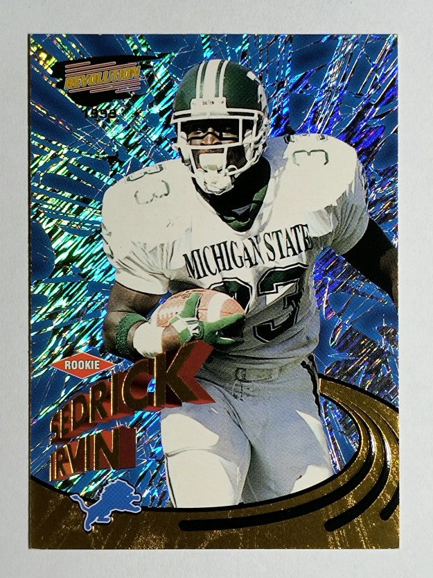 1999 Revolution #62 Sedrick Irvin RC