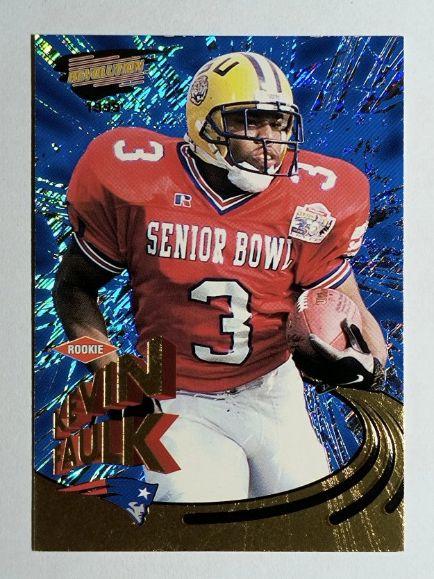 1999 Revolution #103 Kevin Faulk RC