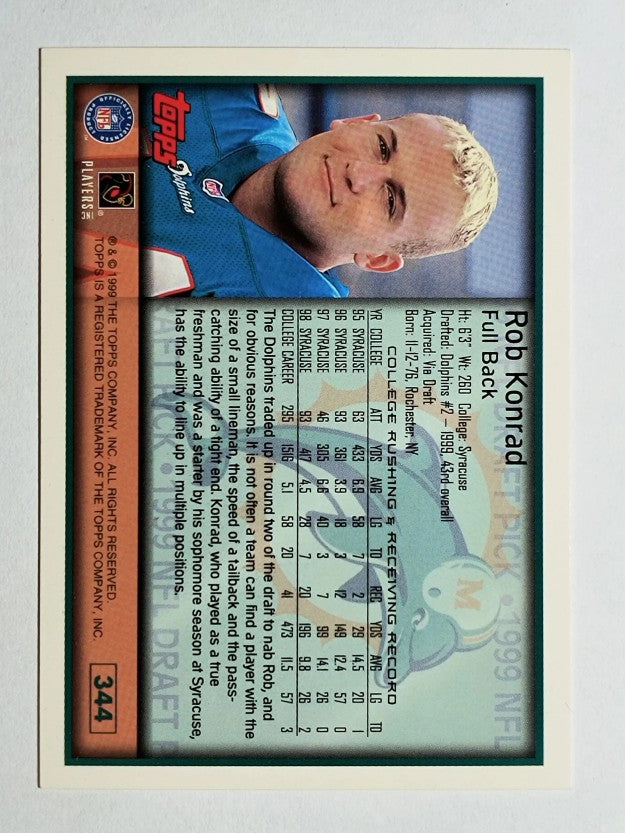 1999 Topps #344 Rob Konrad RC