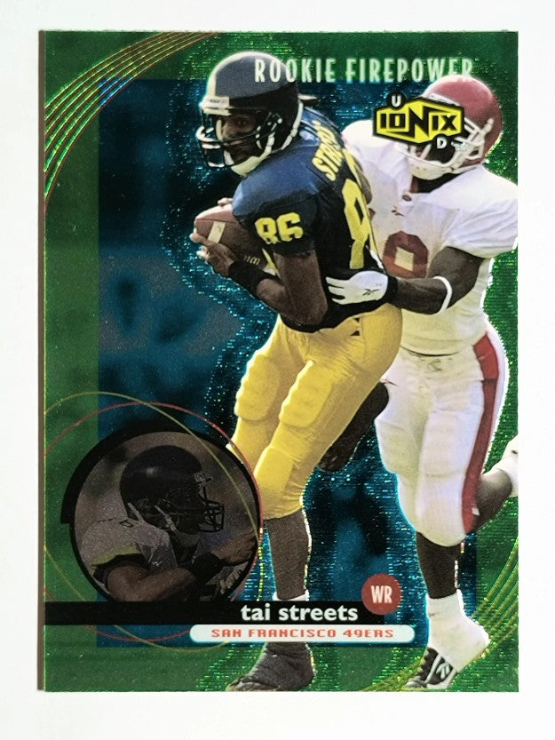 1999 UD Ionix #88 Tai Streets RC