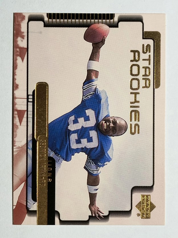 1999 Upper Deck #243 Sedrick Irvin RC