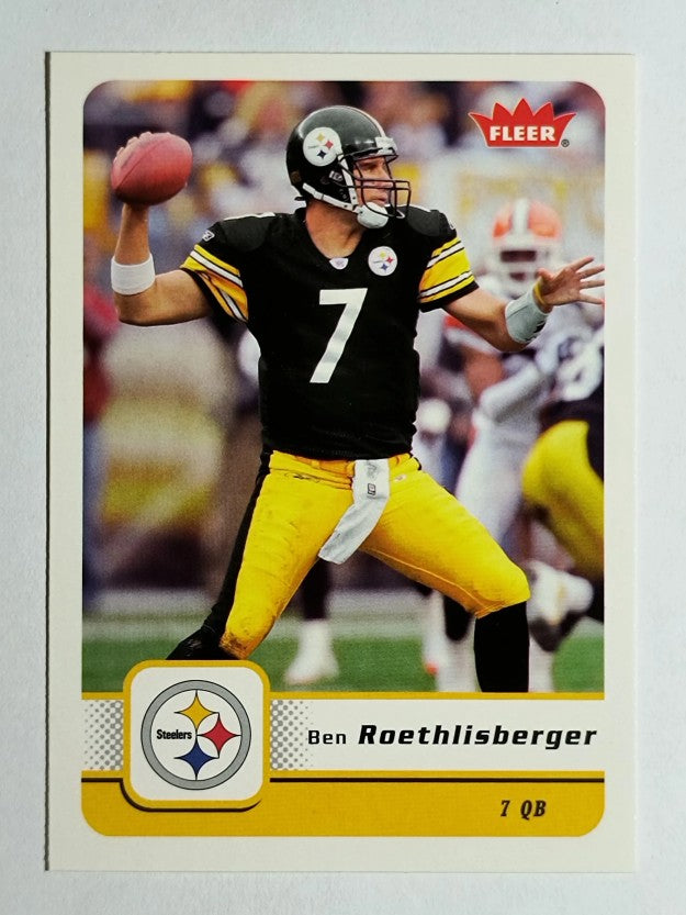 2006 Fleer #76 Ben Roethlisberger