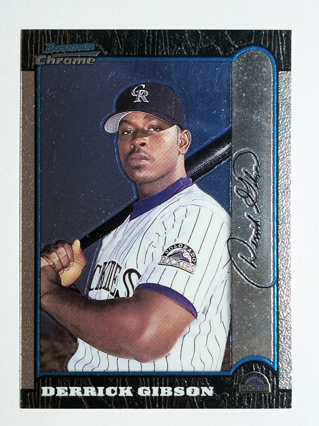 1999 Bowman Chrome #75 Derrick Gibson