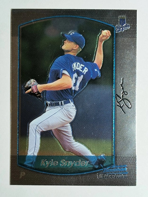 2000 Bowman Chrome #377 Kyle Snyder