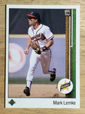 1989 Upper Deck #19 Mark Lemke RC