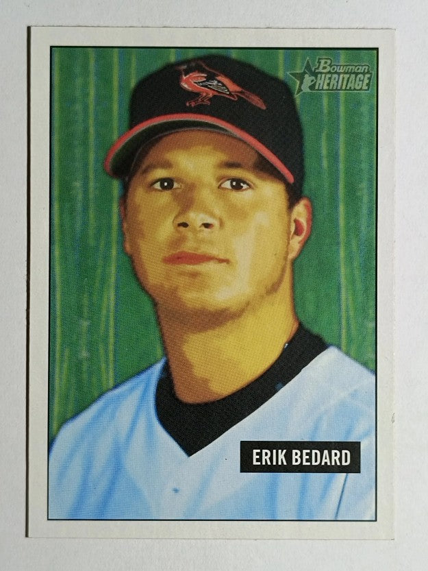 2005 Bowman Heritage #136 Erik Bedard