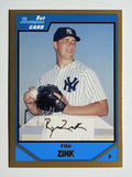 2007 Bowman Draft Draft Picks Gold #BDPP9 Ryan Zink