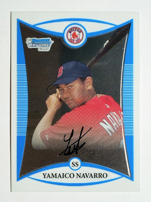 2008 Bowman Chrome Prospects #BCP137 Yamaico Navarro