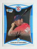 2008 Bowman Chrome Prospects #BCP137 Yamaico Navarro