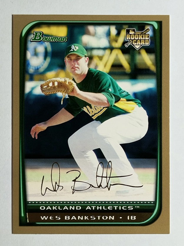2008 Bowman Draft Gold #BDP8 Wes Bankston