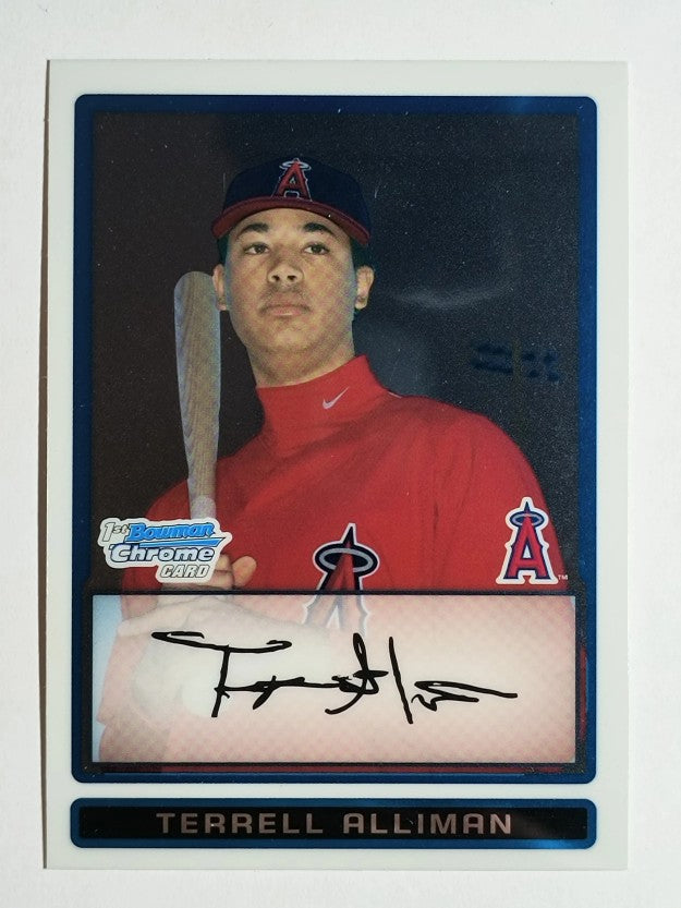 2009 Bowman Chrome Prospects #BCP130 Terrell Alliman