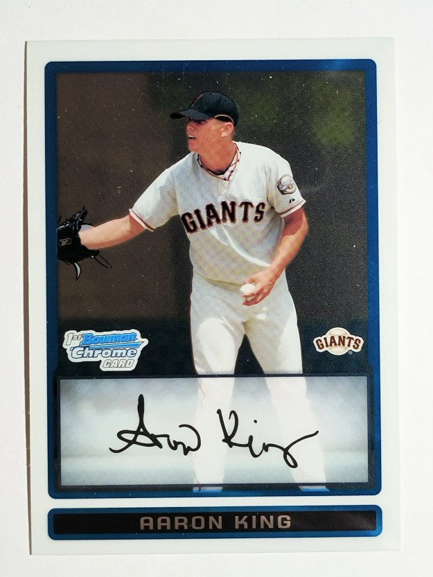 2009 Bowman Chrome Prospects #BCP160 Aaron King