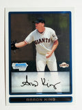 2009 Bowman Chrome Prospects #BCP160 Aaron King