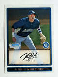 2009 Bowman Chrome Prospects #BCP170 Mario Martinez