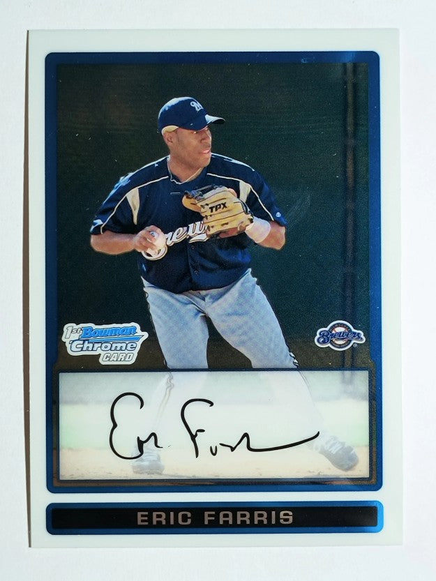 2009 Bowman Chrome Prospects #BCP179 Eric Farris
