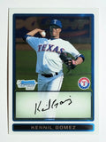 2009 Bowman Chrome Prospects #BCP194 Kennil Gomez