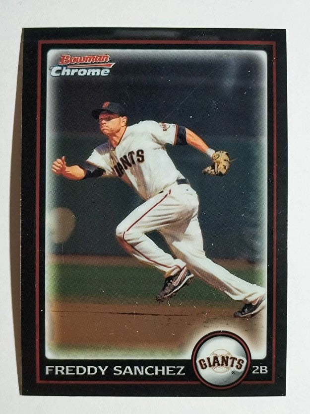 2010 Bowman Chrome #99 Freddy Sanchez